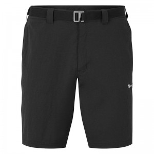 Black Men's Montane Terra Lite Shorts | HGI2237JQ