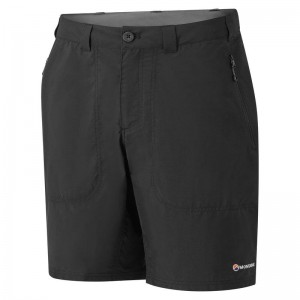 Black Men's Montane Terra Shorts | XZA9513VR