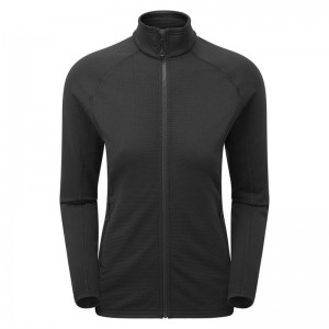 Black Women's Montane Protium Fleece Jackets | KYB4822QR