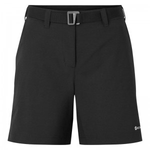 Black Women's Montane Terra Stretch Lite Shorts | PFK755WQ