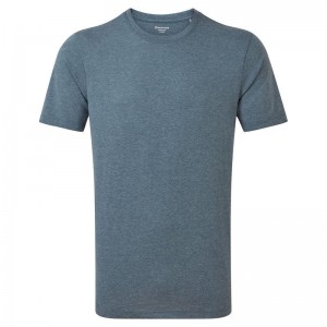 Blue Men's Montane Phase T Shirts | EPL656MO