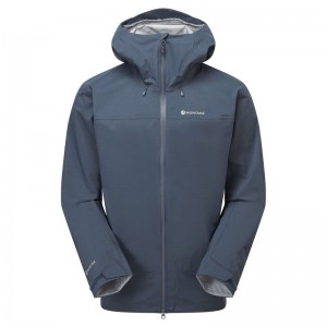 Blue Men's Montane Phase XT Waterproof Jackets | ZNY6521XP