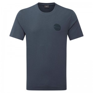 Blue Men's Montane Transpose T Shirts | DWM5256NF