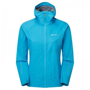 Blue Women's Montane Spine Waterproof Jackets | SCD1134JT