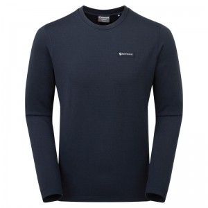 Dark Blue Men's Montane Protium Sweaters | HXI4928OU