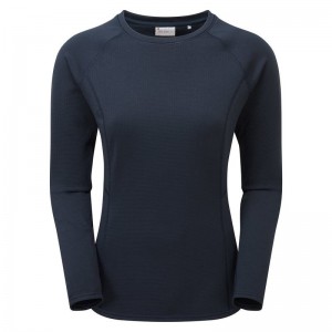 Dark Blue Women's Montane Protium Sweaters | RWC6440AT