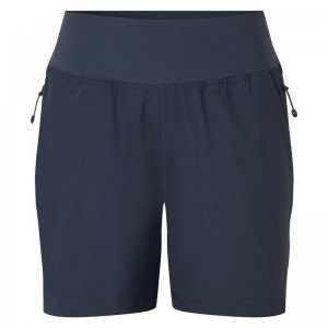 Dark Blue Women's Montane Tucana Lite Shorts | SGO7068NH