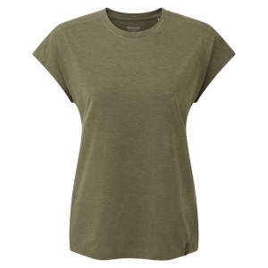 Dark Green Women's Montane Mira T Shirts | RKE5184EQ