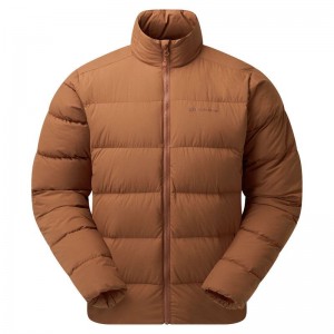 Dark Orange Men's Montane Tundra Down Jackets | XIA4926ZF