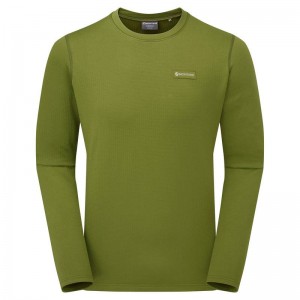 Green Men's Montane Protium Sweaters | QLB4141DQ