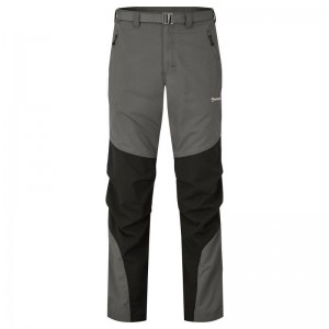 Grey Black Men's Montane Terra Pants | PHV222VN