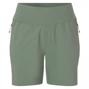 Grey Green Women's Montane Tucana Lite Shorts | RJZ278SW