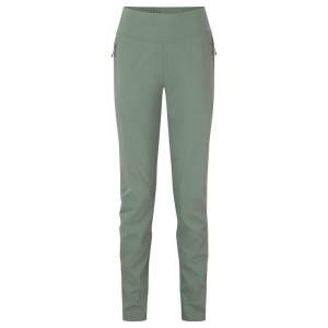 Grey Green Women's Montane Tucana Lite Stretch Leggings | CKH8714LE