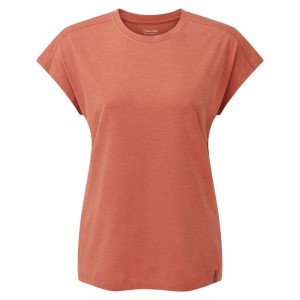 Grey Orange Women's Montane Mira T Shirts | HQT9639WP