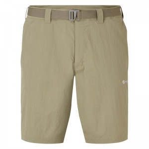 Khaki Men's Montane Terra Lite Shorts | GLU1258SR