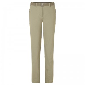 Khaki Women's Montane Terra Stretch Trousers | WGP5782CQ