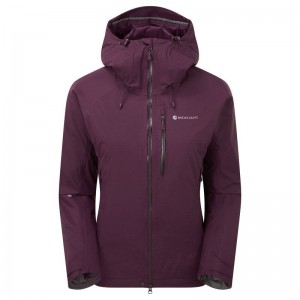 Purple Women's Montane Duality Insulated Waterproof Jackets | ZXO2181ZI