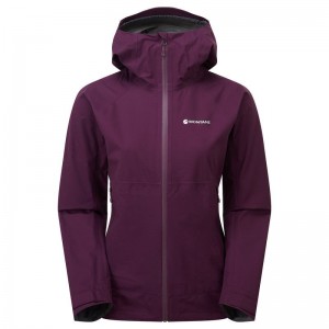 Purple Women's Montane Spirit Lite Waterproof Jackets | BGE9862IX