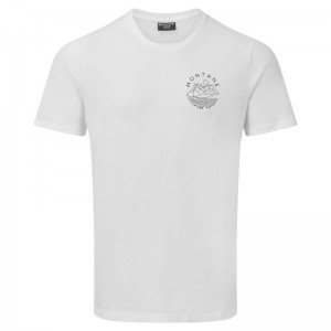 White Men's Montane Starscape T Shirts | YEH1570SN