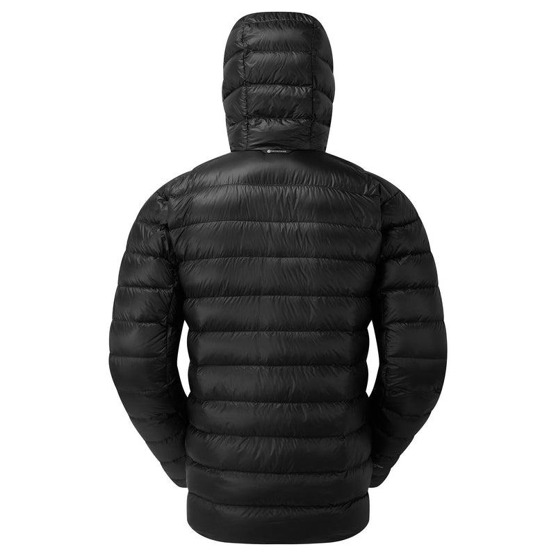 Black Men's Montane Alpine 850 Lite Hooded Down Jackets | PAT3342VG