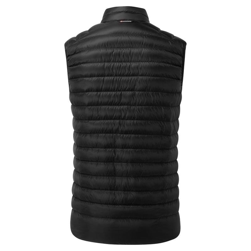 Black Men's Montane Anti-Freeze Down Vest | XBO1464AV