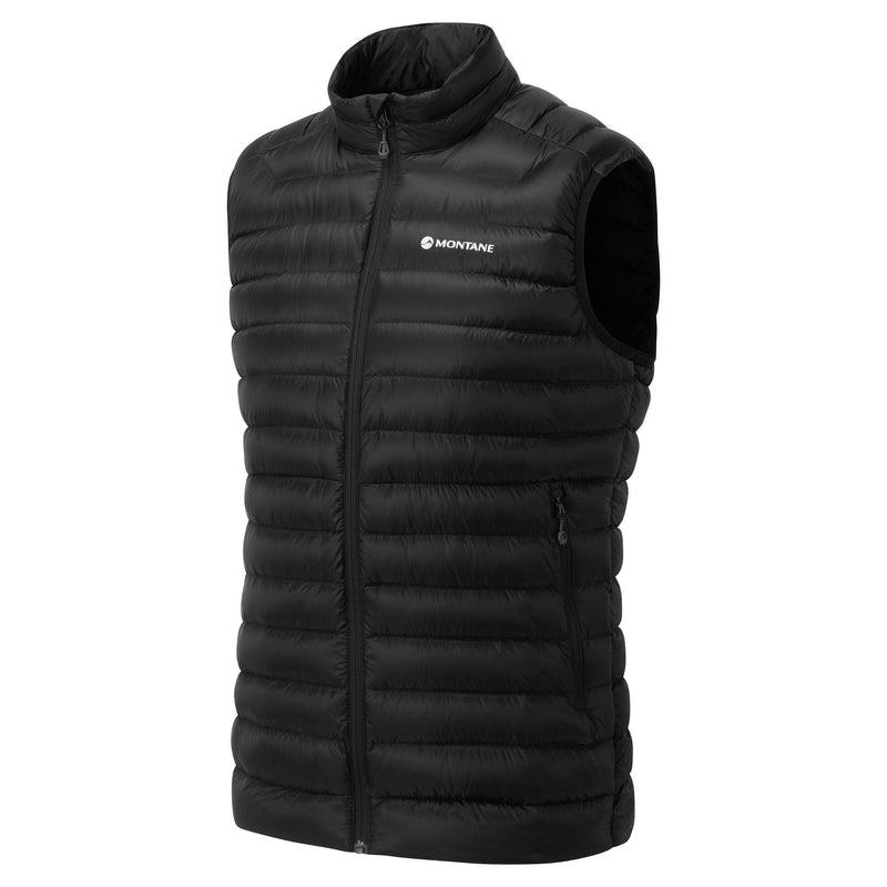 Black Men's Montane Anti-Freeze Down Vest | XBO1464AV