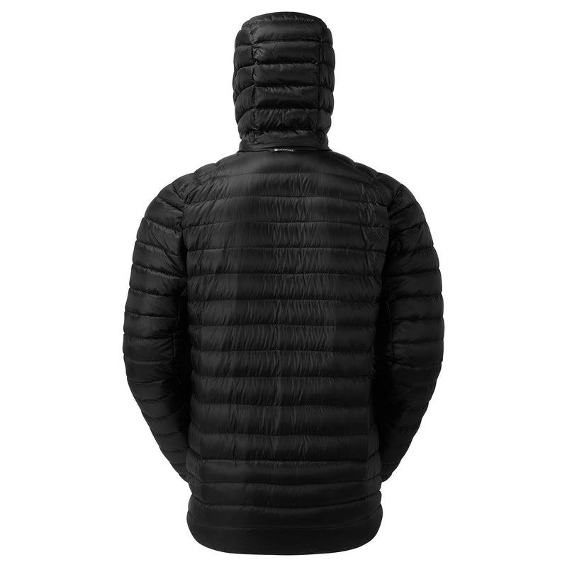 Black Men's Montane Anti-Freeze Hooded Down Jackets | JHG7379QV