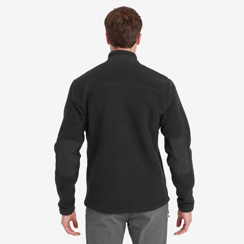 Black Men's Montane Chonos Fleece Jackets | ICS6562DQ