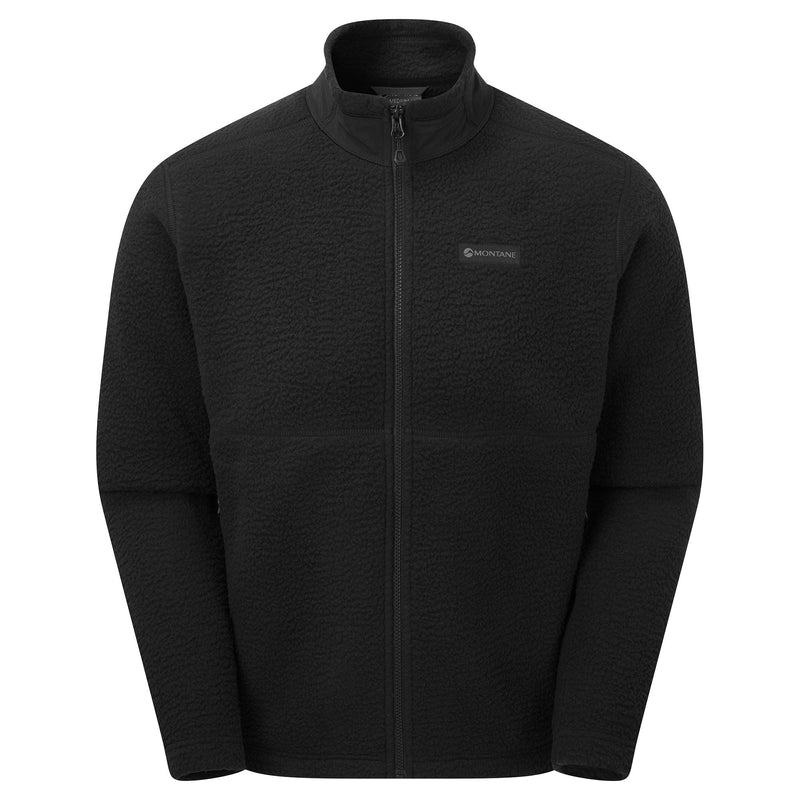 Black Men\'s Montane Chonos Fleece Jackets | ICS6562DQ