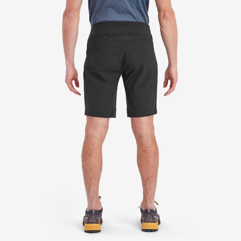 Black Men's Montane Dynamic Lite Shorts | HRS1166MS