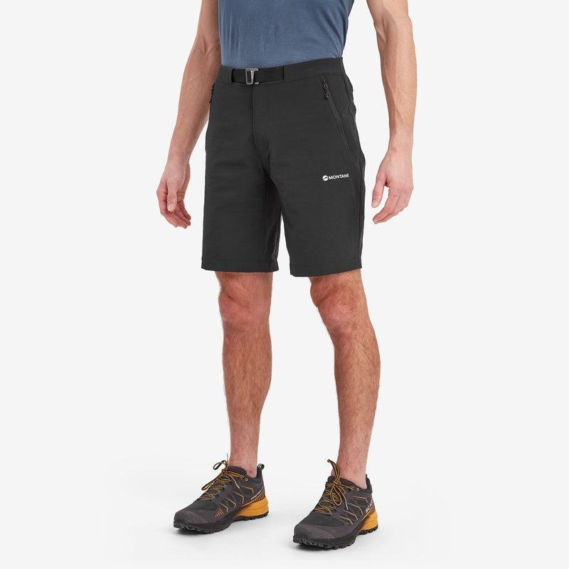 Black Men's Montane Dynamic Lite Shorts | HRS1166MS