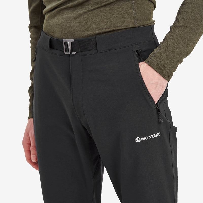 Black Men's Montane Dynamic Lite Stretch Pants | UIL8070SR