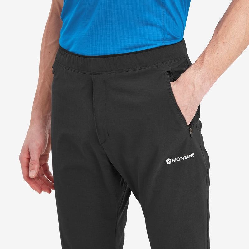 Black Men's Montane Dynamic Nano Pants | NCI42GG