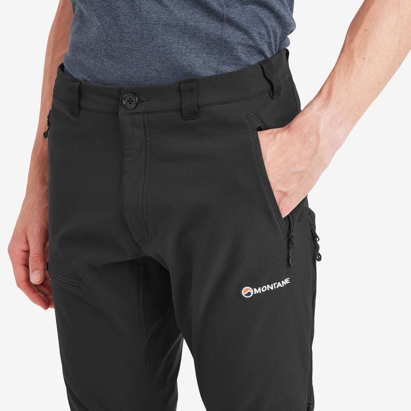 Black Men's Montane Dynamic XT Thermal Mountain Pants | ECZ2496GC