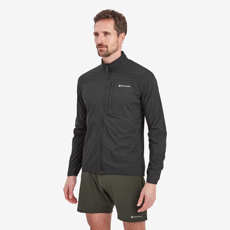 Black Men's Montane Featherlite Windproof Jackets | SUE8015EG