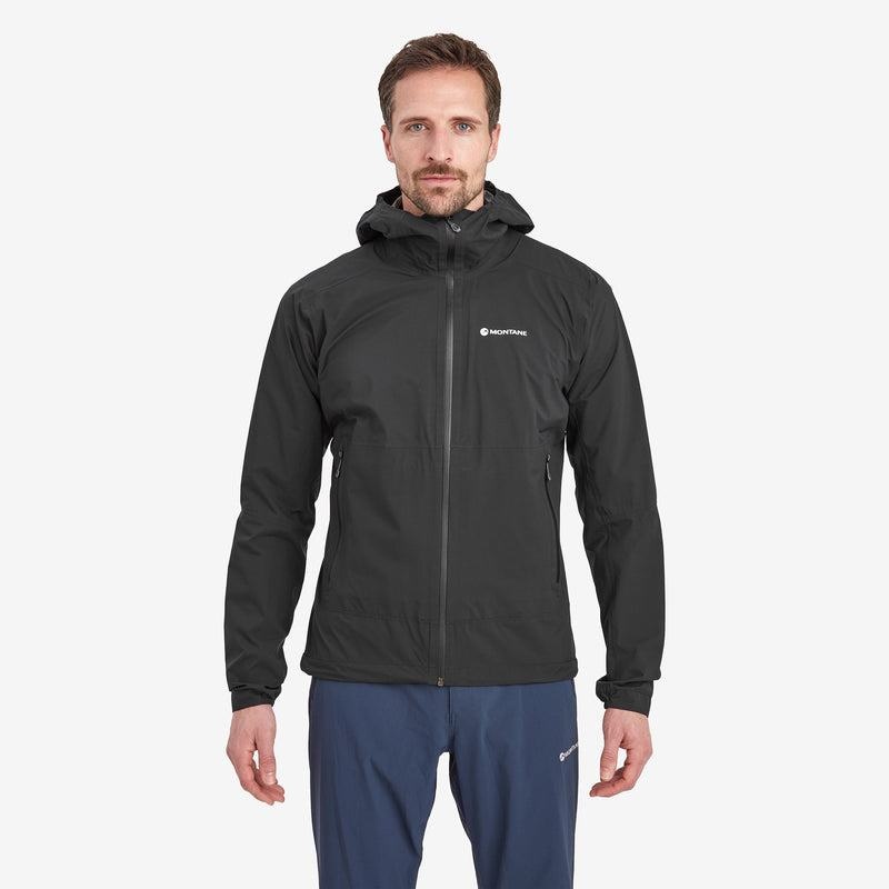 Black Men's Montane Minimus Lite Waterproof Jackets | UWK4969TL