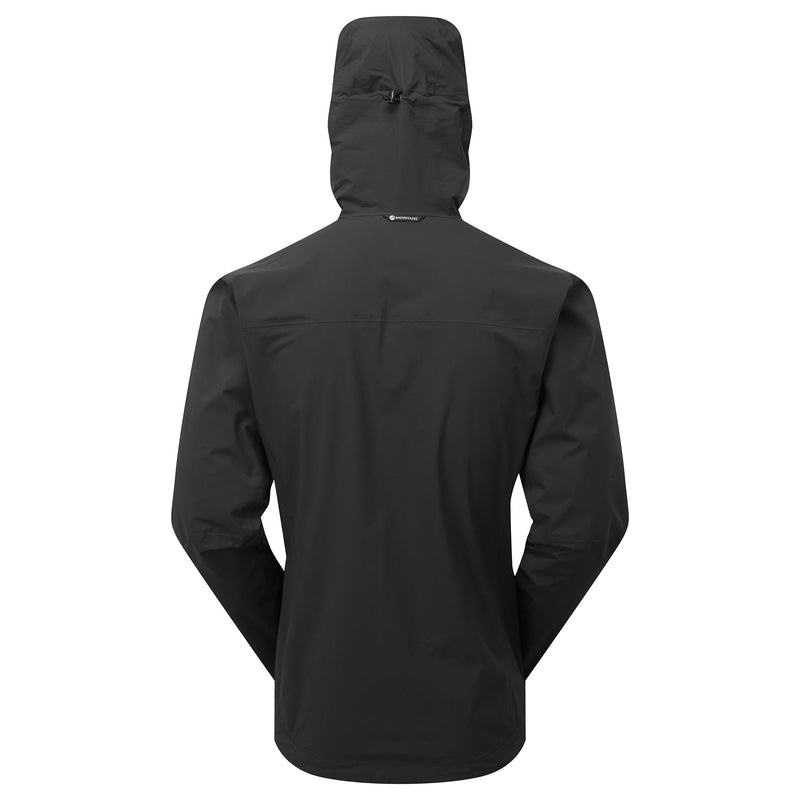 Black Men's Montane Minimus Lite Waterproof Jackets | UWK4969TL