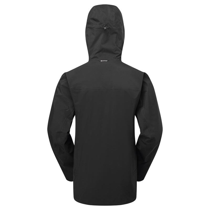 Black Men's Montane Phase XT Waterproof Jackets | KGF477GN