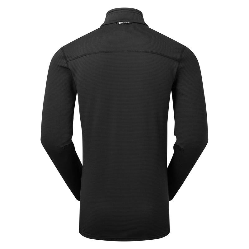 Black Men's Montane Protium Lite Pull On Fleece | LKF4188DI