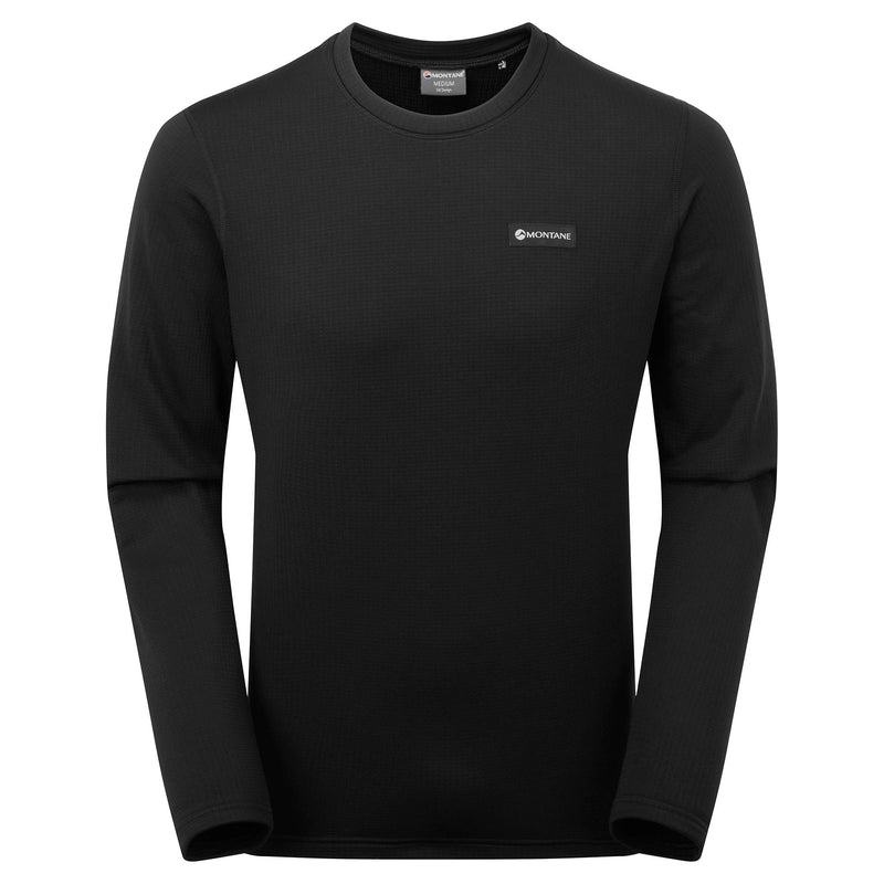 Black Men\'s Montane Protium Sweaters | COZ5845PS