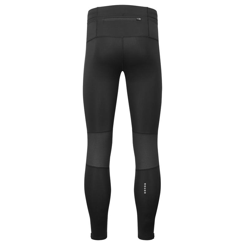 Black Men's Montane Slipstream Trail Running Leggings | AYR4416HJ