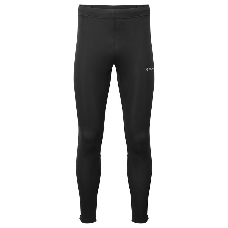 Black Men\'s Montane Slipstream Trail Running Leggings | AYR4416HJ