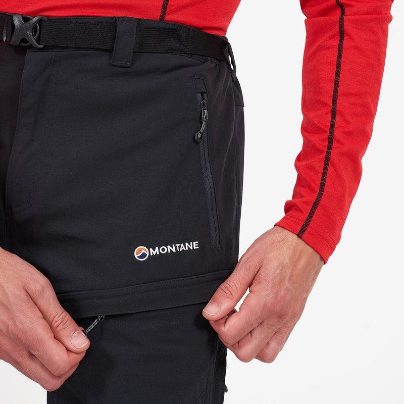 Black Men's Montane Super Terra Pants | MNI6073UB