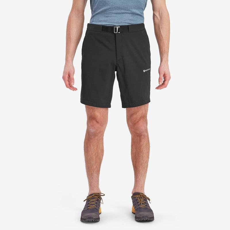 Black Men's Montane Tenacity Lite Shorts | HRO656TE