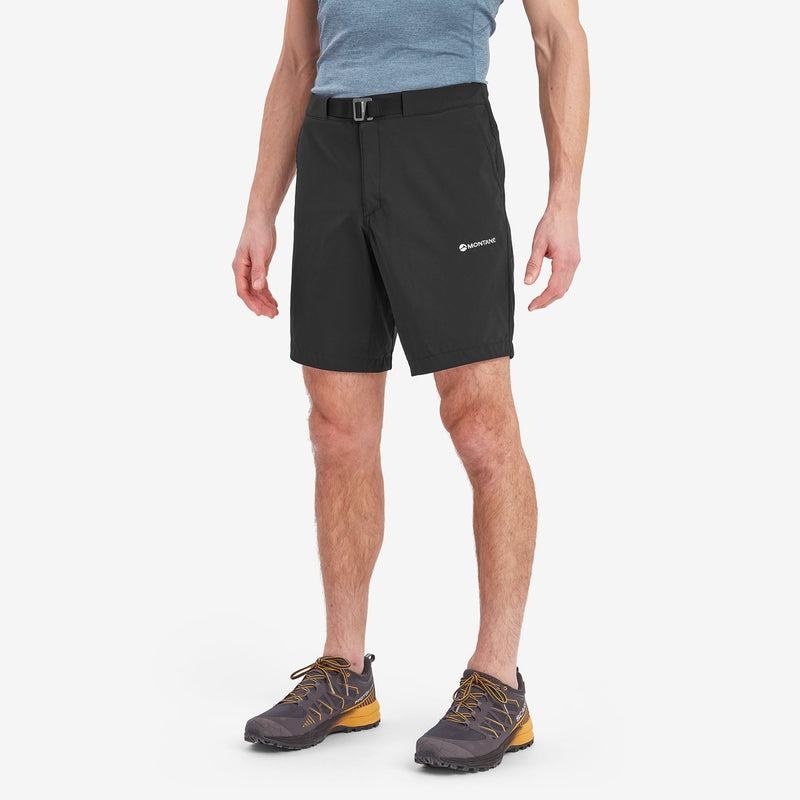 Black Men's Montane Tenacity Lite Shorts | HRO656TE