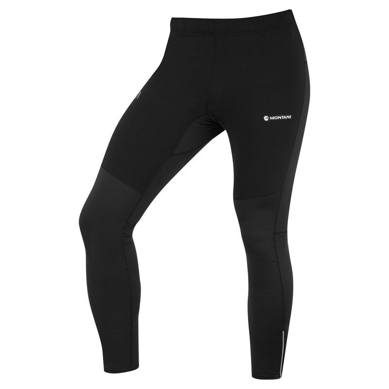 Black Men\'s Montane Thermal Trail Leggings | ADZ2094NM