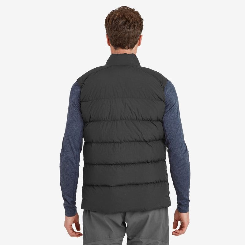 Black Men's Montane Tundra Down Vest | XJM2929QH