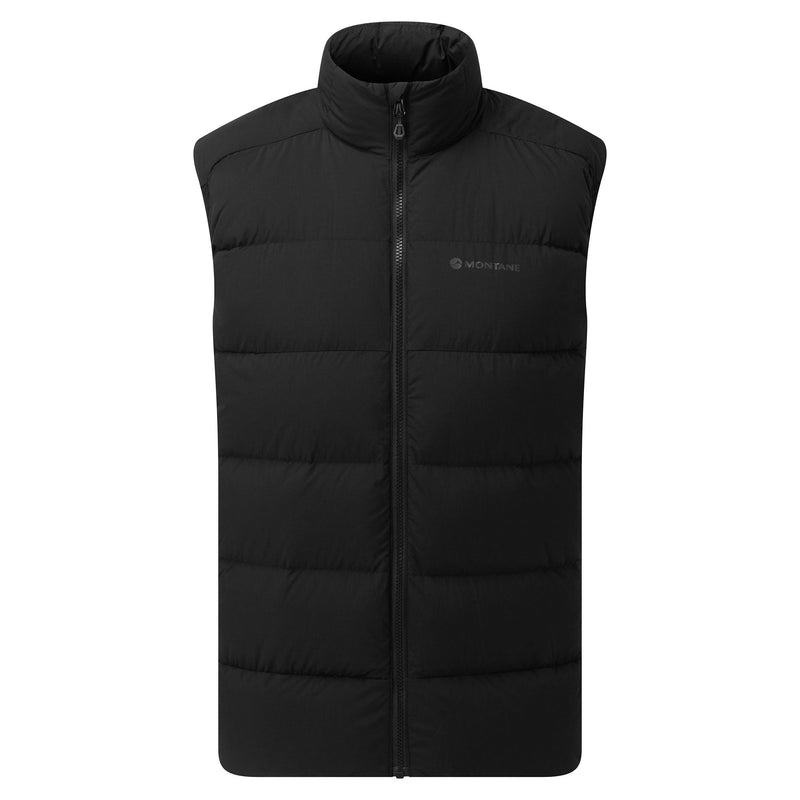 Black Men\'s Montane Tundra Down Vest | XJM2929QH