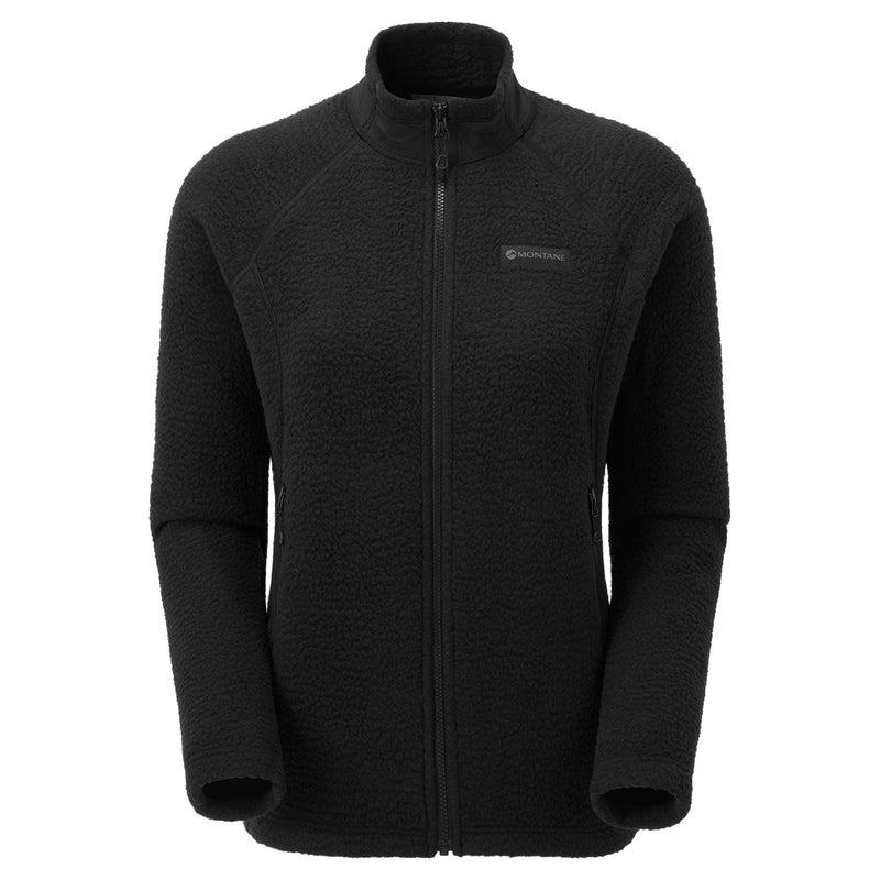 Black Women\'s Montane Chonos Fleece Jackets | FNI1530HK