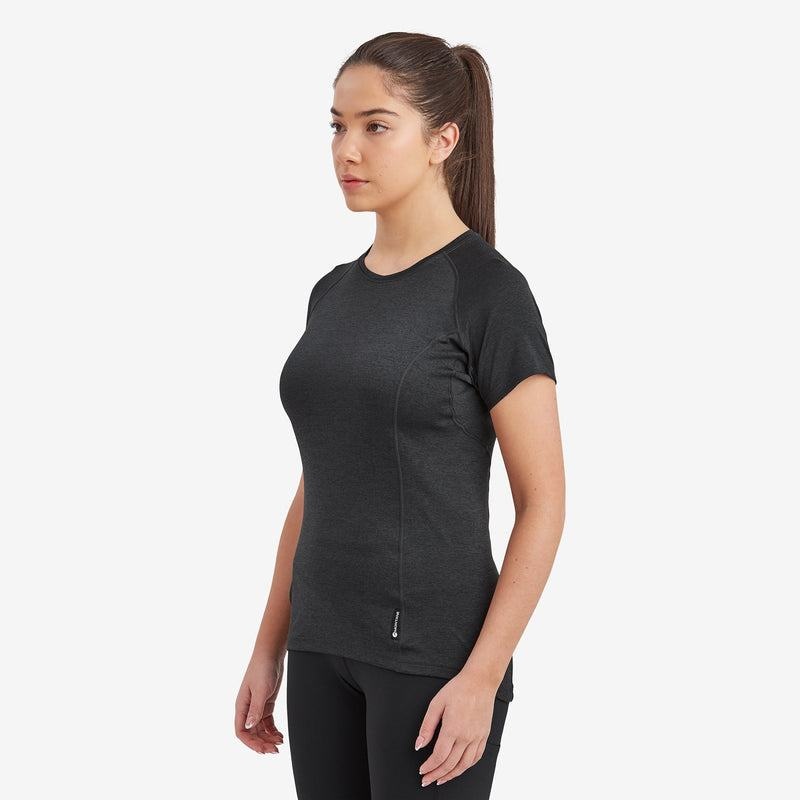 Black Women's Montane Dart T Shirts | EHW4157YK